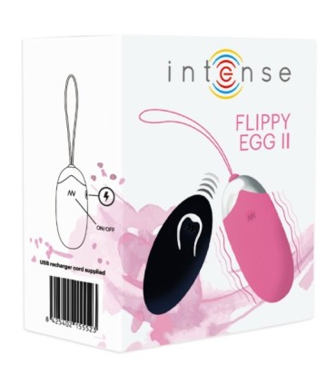 INTENSE - FLIPPY II HUEVO RECARGABLE REMOTO ROSA
