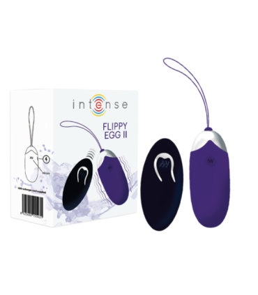 INTENSE - FLIPPY II HUEVO RECARGABLE REMOTO LILA