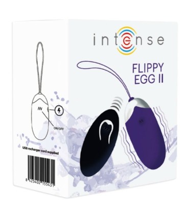 INTENSE - FLIPPY II HUEVO RECARGABLE REMOTO LILA