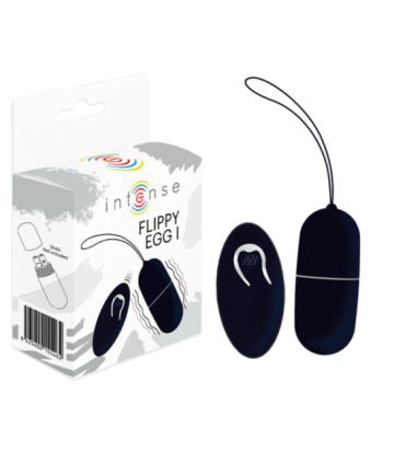 INTENSE - FLIPPY I HUEVO CONTROL REMOTO NEGRO