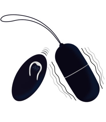 INTENSE - FLIPPY I HUEVO CONTROL REMOTO NEGRO