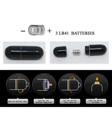 BAILE - BRAVE MAN FUNDA REALISTICA PENE CON RABBIT 16.5 CM NEGRO