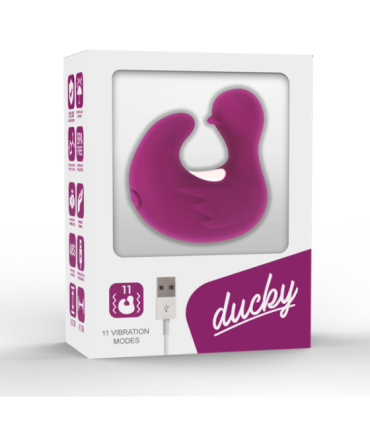 COVERME - DEDAL PATO ESTIMULADOR DE SILICONA RECARGABLE  DUCKYMANIA