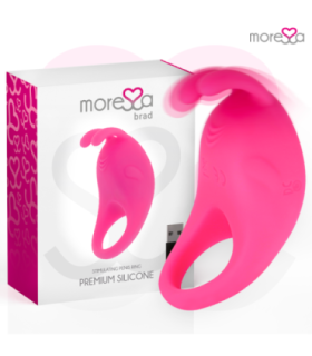 MORESSA - BRAD PREMIUM SILICONE RECARGABLE ROSA