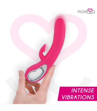 MORESSA - DUSTIN ONDAS ESTIMULADORAS CLITORIAL Y POTENTE VIBRACIÓN PREMIUM SILICONE RECARGABLE