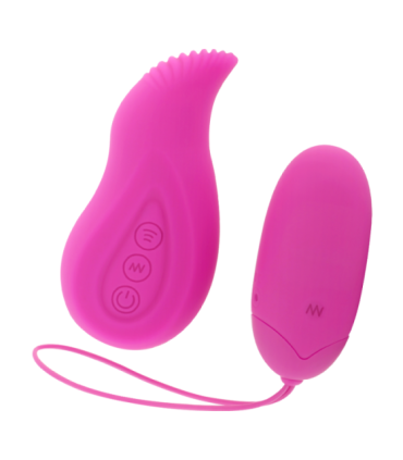 MORESSA - EDGAR SET DUO HUEVO REMOTO Y MANDO CON VIBRACIÓN INCORPORADA PREMIUM SILICONE CONTROL REMOTO