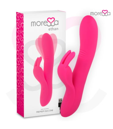 MORESSA - ETHAN EFECTO WAVE MAS POTENTE VIBRACIÓN PREMIUM SILICONE RECARGABLE