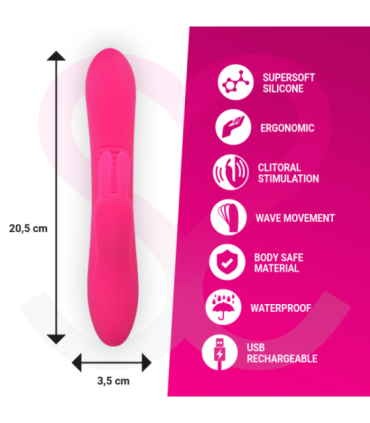 MORESSA - ETHAN EFECTO WAVE MAS POTENTE VIBRACIÓN PREMIUM SILICONE RECARGABLE