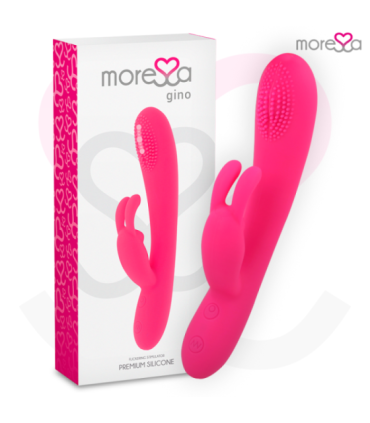 MORESSA - GINO TICKLING VAGINAL PREMIUM SILICONE RECARGABLE