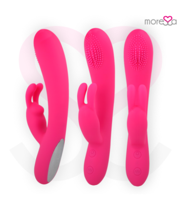 MORESSA - GINO TICKLING VAGINAL PREMIUM SILICONE RECARGABLE