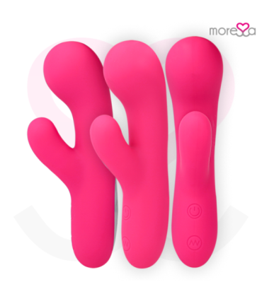MORESSA - JERRY CLIP VIBRADOR PUNTO G Y CLITORIS PREMIUM SILICONE RECARGABLE