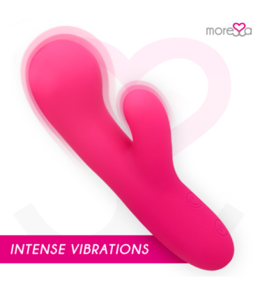 MORESSA - JERRY CLIP VIBRADOR PUNTO G Y CLITORIS PREMIUM SILICONE RECARGABLE