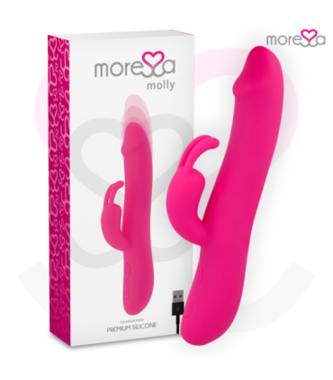 MORESSA - MOLLY IMPULSOR UP&DOWN Y POTENTE VIBRACIÓN PREMIUM SILICONE RECARGABLE