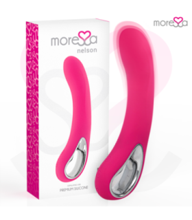 MORESSA - NELSON MASAJEADOR PUNTO G PREMIUM SILICONE RECARGABLE