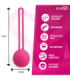 MORESSA - OSIAN ONE ENTRENAMIENTO SUELO PELVICO 51gr PREMIUM SILICONA ROSA