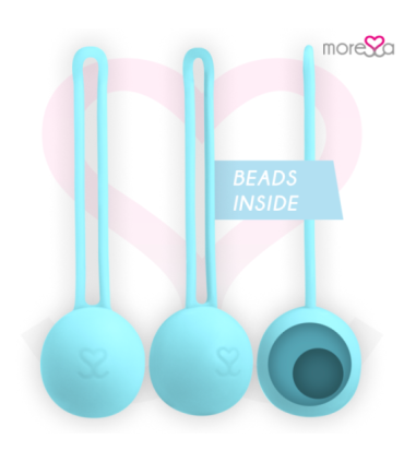 MORESSA - OSIAN ONE ENTRENAMIENTO SUELO PELVICO 51gr PREMIUM SILICONA TURQUESA