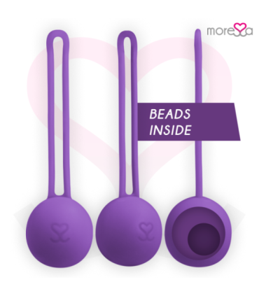 MORESSA - OSIAN ONE ENTRENAMIENTO SUELO PELVICO 51gr PREMIUM SILICONA LILA