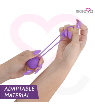 MORESSA - OSIAN ONE ENTRENAMIENTO SUELO PELVICO 51gr PREMIUM SILICONA LILA