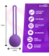 MORESSA - OSIAN ONE ENTRENAMIENTO SUELO PELVICO 51gr PREMIUM SILICONA LILA