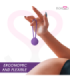 MORESSA - OSIAN ONE ENTRENAMIENTO SUELO PELVICO 51gr PREMIUM SILICONA LILA