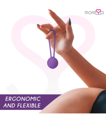 MORESSA - OSIAN ONE ENTRENAMIENTO SUELO PELVICO 51gr PREMIUM SILICONA LILA