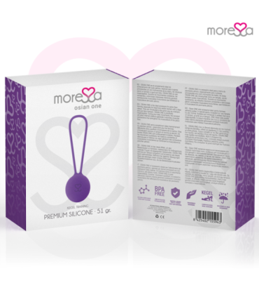 MORESSA - OSIAN ONE ENTRENAMIENTO SUELO PELVICO 51gr PREMIUM SILICONA LILA