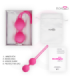 MORESSA - OSIAN TWO ENTRENAMIENTO SUELO PELVICO 101gr PREMIUM SILICONA ROSA