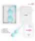 MORESSA - OSIAN TWO ENTRENAMIENTO SUELO PELVICO 101gr PREMIUM SILICONA TURQUESA
