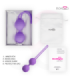 MORESSA - OSIAN THREE ENTRENAMIENTO SUELO PELVICO 85 gr PREMIUM SILICONA LILA