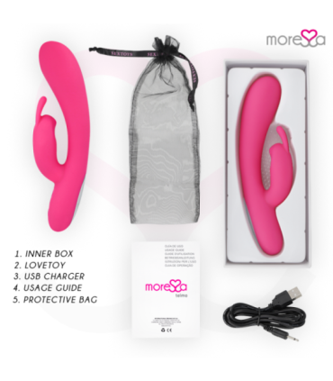 MORESSA - TELMO TICKLING CLITORIAL PREMIUM SILICONE RECARGABLE