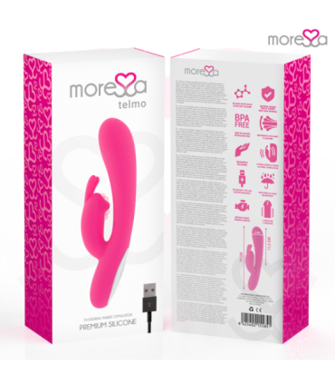 MORESSA - TELMO TICKLING CLITORIAL PREMIUM SILICONE RECARGABLE