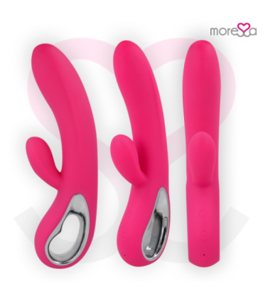 MORESSA - TROY MASAJEADOR PUNTO G Y CLITORIS PREMIUM SILICONE RECARGABLE