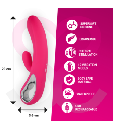 MORESSA - TROY MASAJEADOR PUNTO G Y CLITORIS PREMIUM SILICONE RECARGABLE