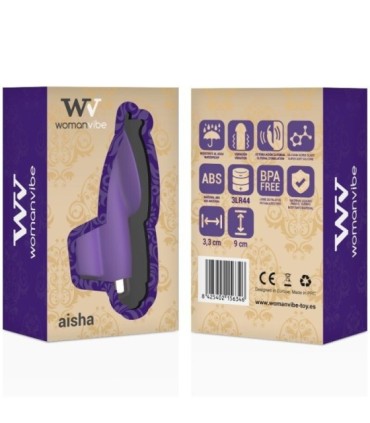 WOMANVIBE - AISHA DEDAL ESTIMULADOR SILICONA