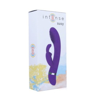 INTENSE - SUSY VIBRADOR OSCILANTE SILICONA RABBIT LILA