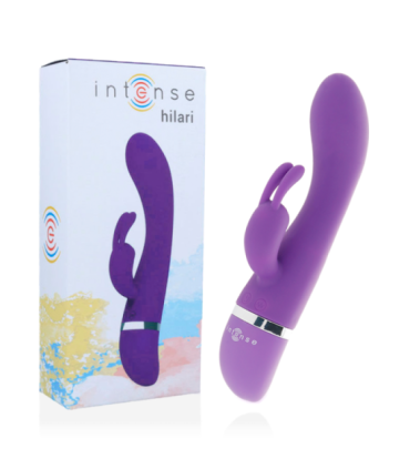 INTENSE - HILARI VIBRADOR LILA SILICONA LUXE
