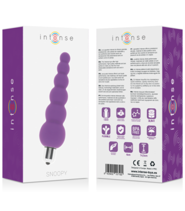 INTENSE - SNOOPY 7 SPEEDS SILICONE LILA