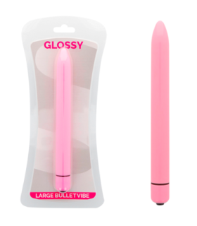 GLOSSY - SLIM VIBRADOR ROSA