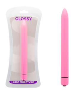 GLOSSY - SLIM VIBRADOR ROSA INTENSO