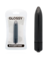GLOSSY - THIN VIBRADOR NEGRO