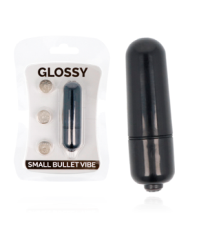 GLOSSY - SMALL BALA VIBRADORA NEGRO