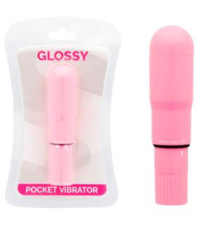 GLOSSY - POCKET VIBRADOR ROSA