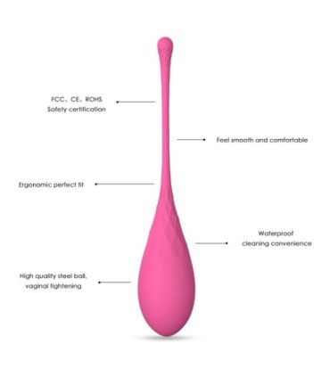 LESLIE - KEGEL FIT ENTREGADOR SUELO PELVICO 6 PESOS