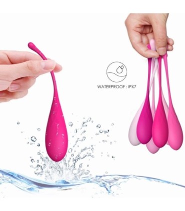LESLIE - KEGEL FIT ENTREGADOR SUELO PELVICO 6 PESOS