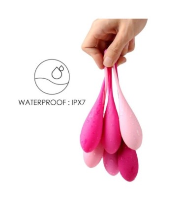 LESLIE - KEGEL FIT ENTREGADOR SUELO PELVICO 6 PESOS