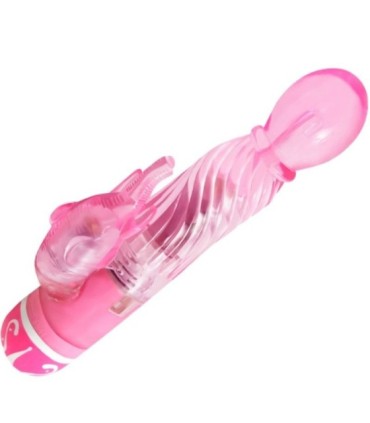 BAILE - VIBRADOR MULTIVELOCIDAD CON ESTIMULADOR ROSA