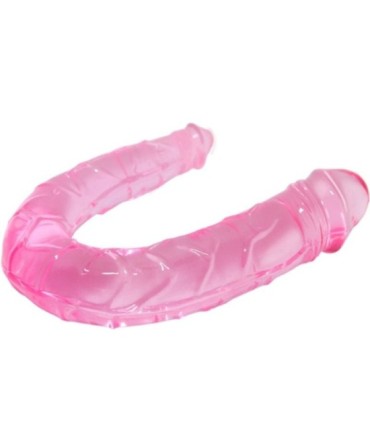 BAILE - DOUBLE DONG DILDO DOBLE ROSA
