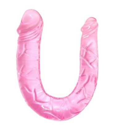 BAILE - DOUBLE DONG DILDO DOBLE ROSA