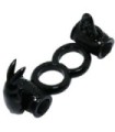 BAILE - SWEET RING ANILLO DOBLE CON RABBIT DOBLE