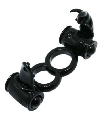 BAILE - SWEET RING ANILLO DOBLE CON RABBIT DOBLE